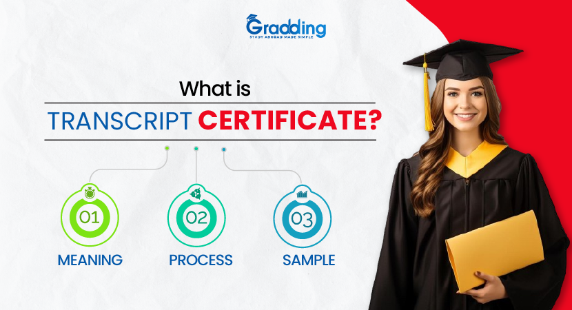 Explore what is a transcript certificate from experts at Gradding.com